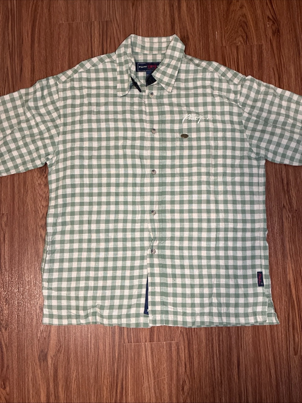 Vintage Phat Farm Button Up Shirt Size  Large
